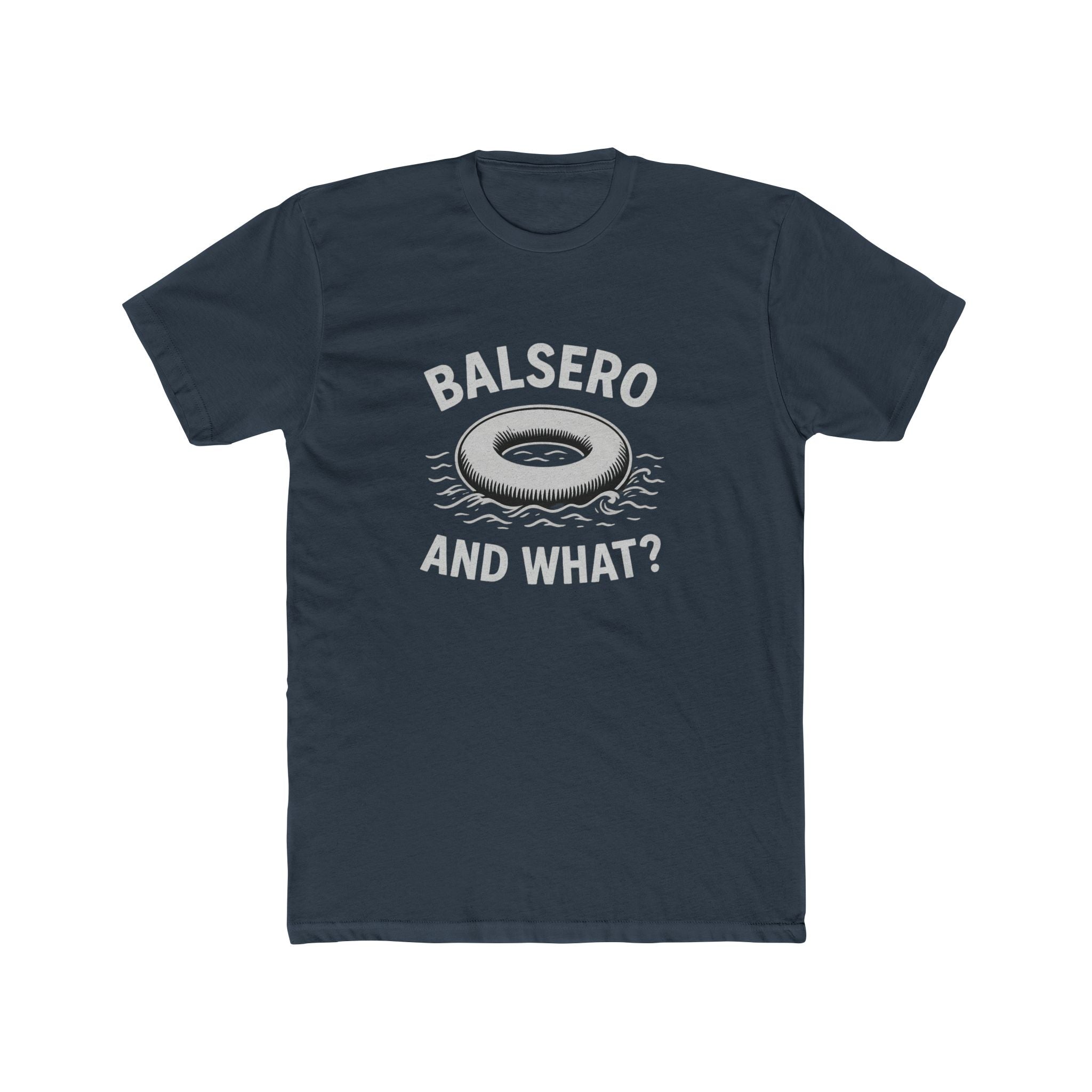 Funny Balsero Cotton Crew Tee - Casual Wear, Gift for Friends, Beach Day, Lounge Tee, Summer Fashion