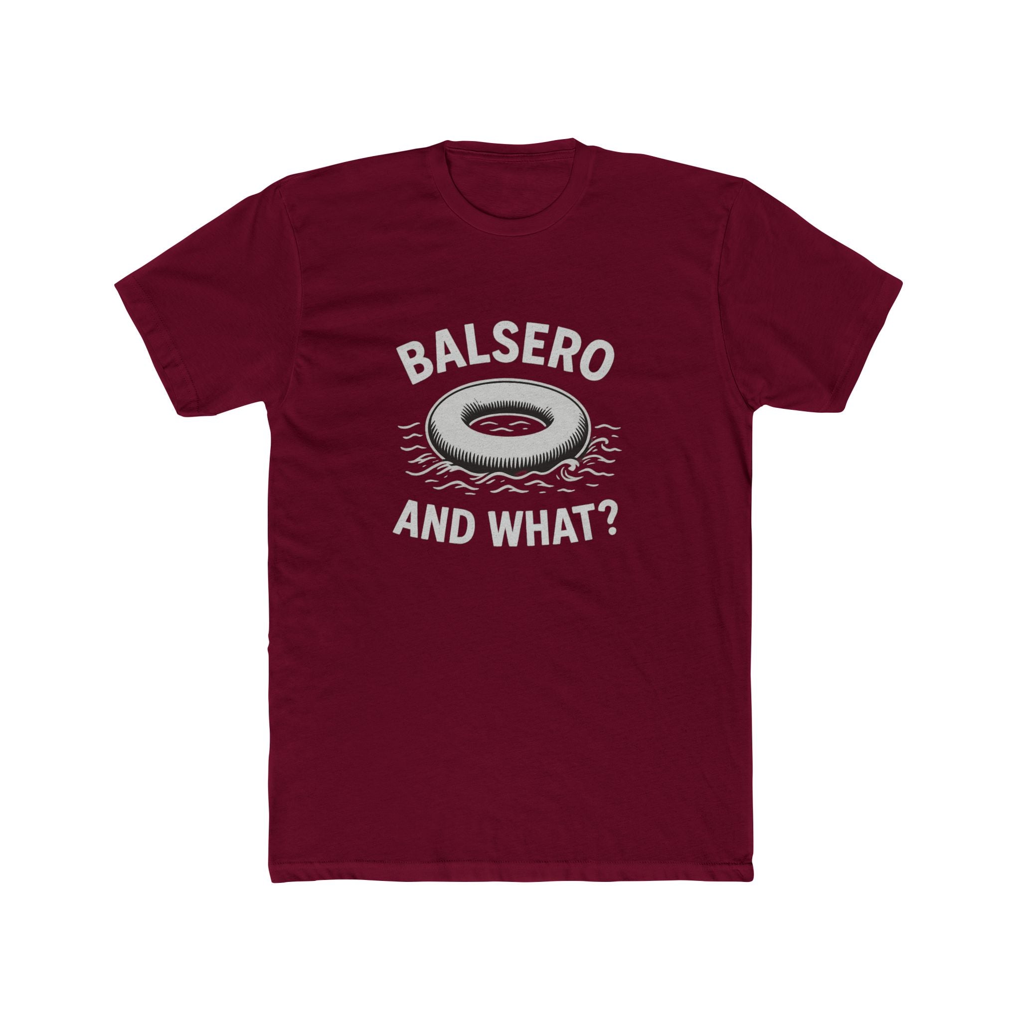 Funny Balsero Cotton Crew Tee - Casual Wear, Gift for Friends, Beach Day, Lounge Tee, Summer Fashion