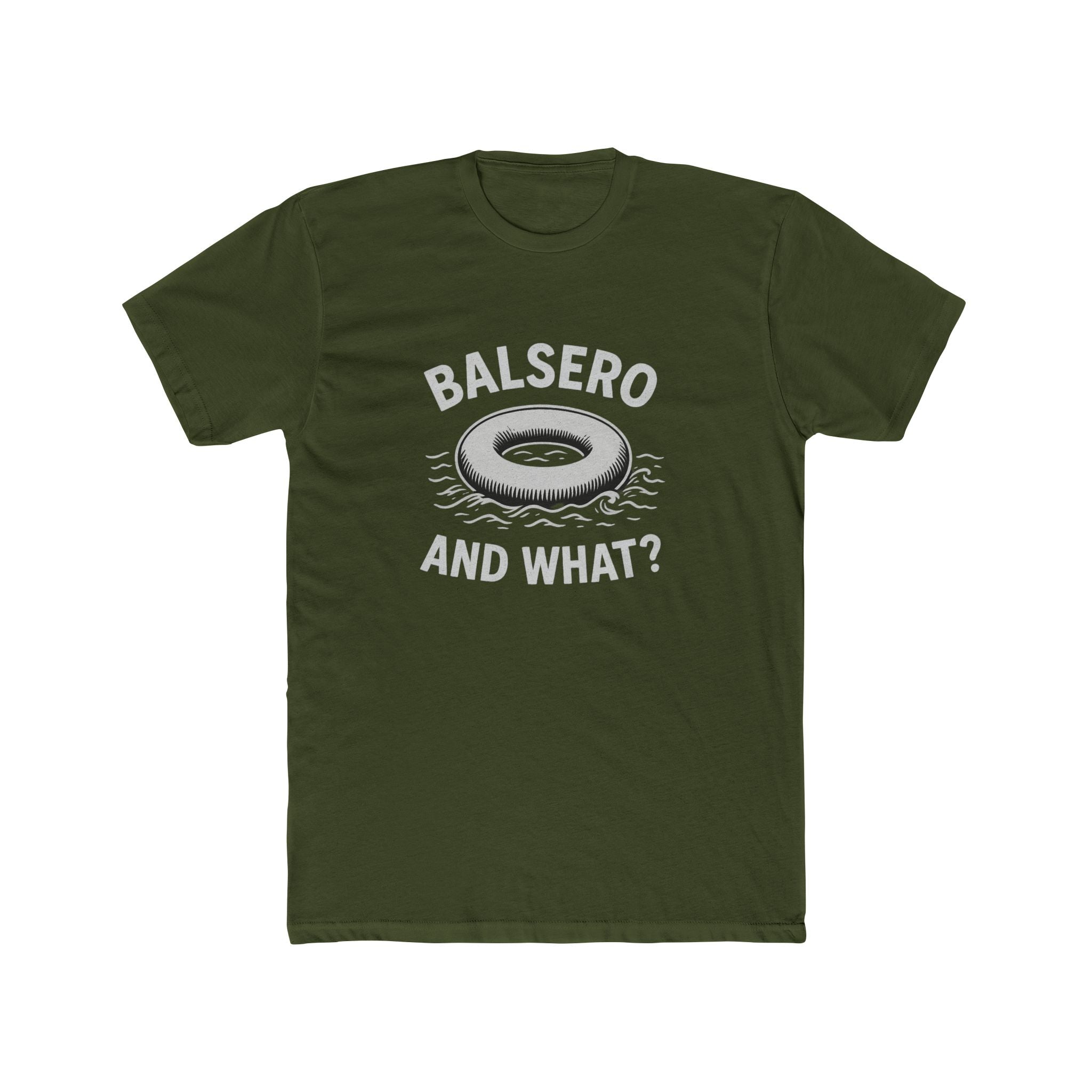 Funny Balsero Cotton Crew Tee - Casual Wear, Gift for Friends, Beach Day, Lounge Tee, Summer Fashion