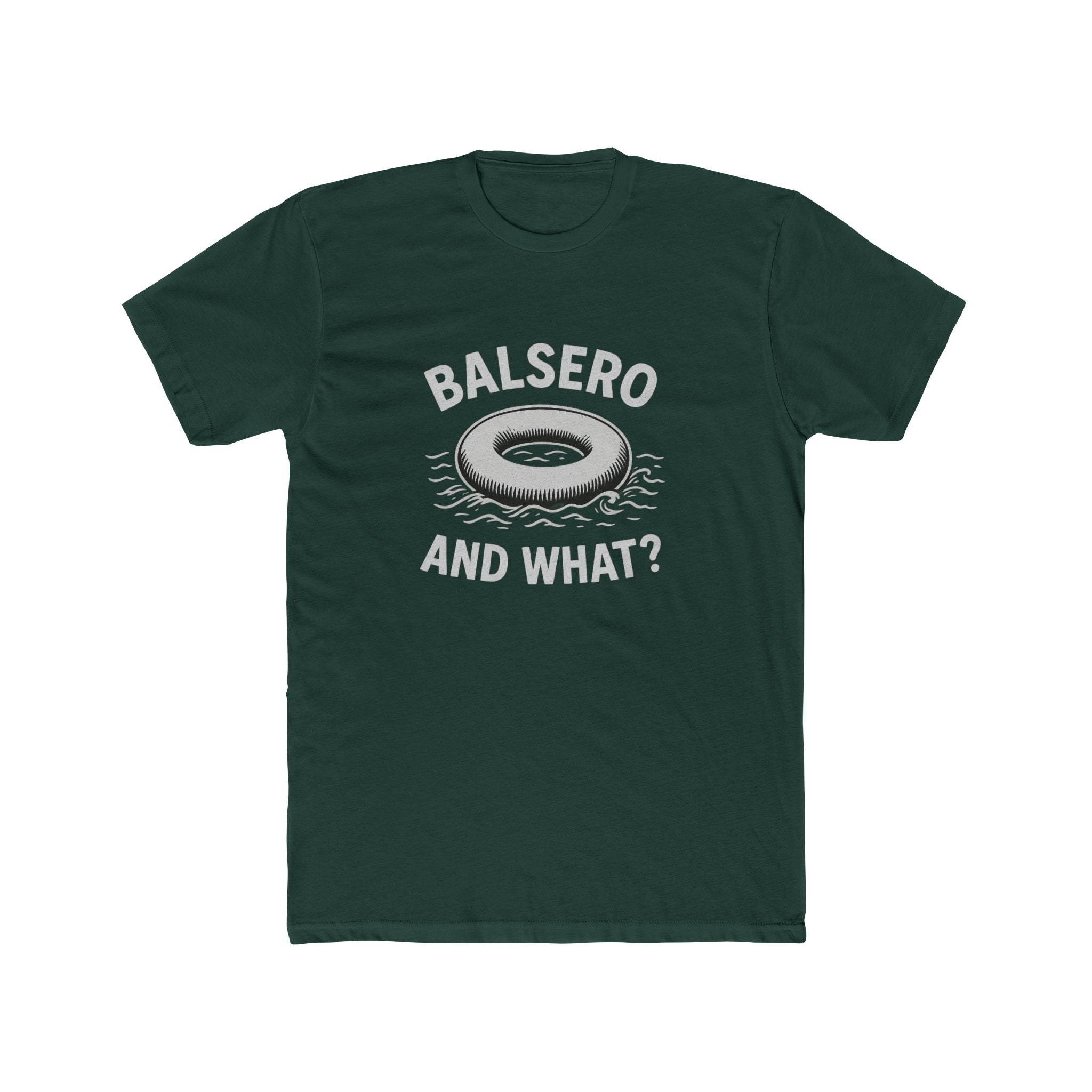 Funny Balsero Cotton Crew Tee - Casual Wear, Gift for Friends, Beach Day, Lounge Tee, Summer Fashion