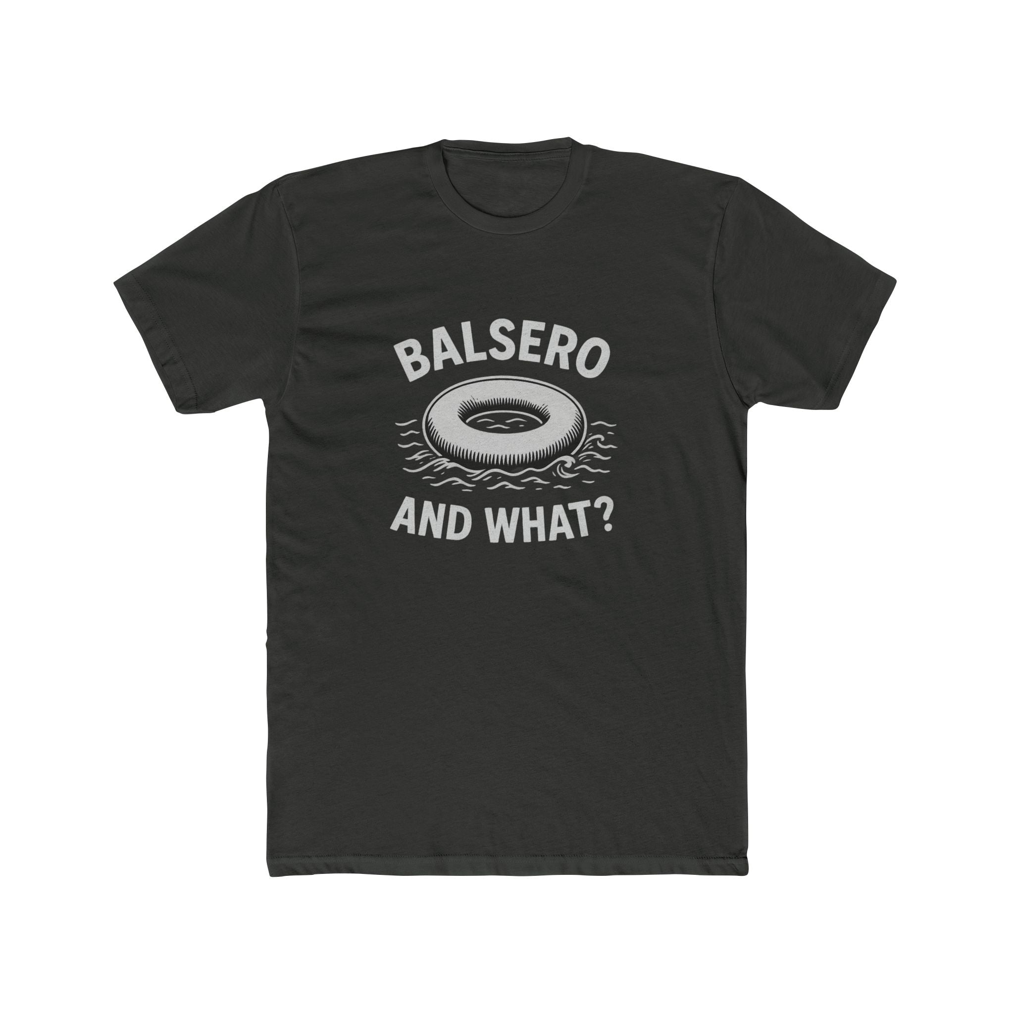 Funny Balsero Cotton Crew Tee - Casual Wear, Gift for Friends, Beach Day, Lounge Tee, Summer Fashion