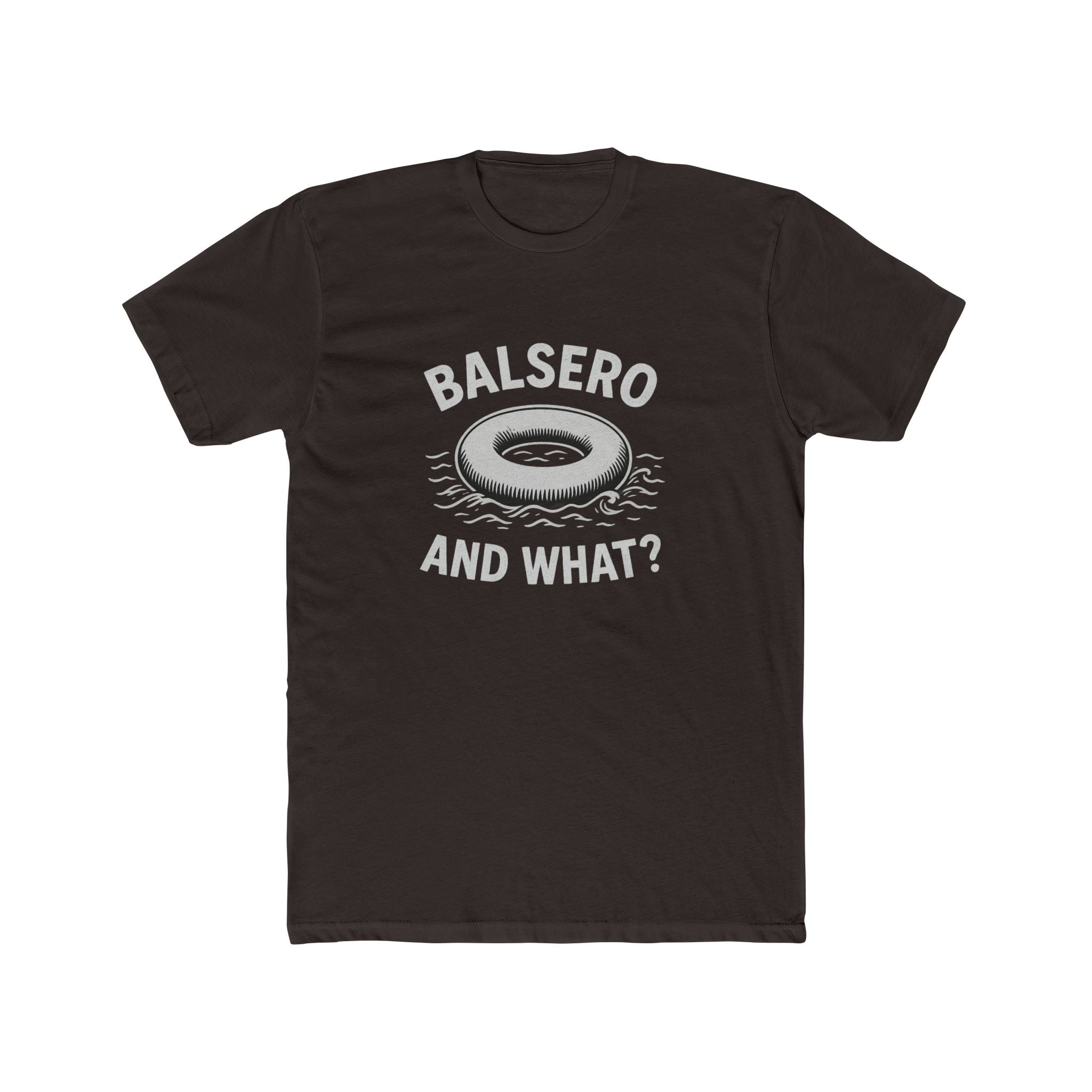Funny Balsero Cotton Crew Tee - Casual Wear, Gift for Friends, Beach Day, Lounge Tee, Summer Fashion
