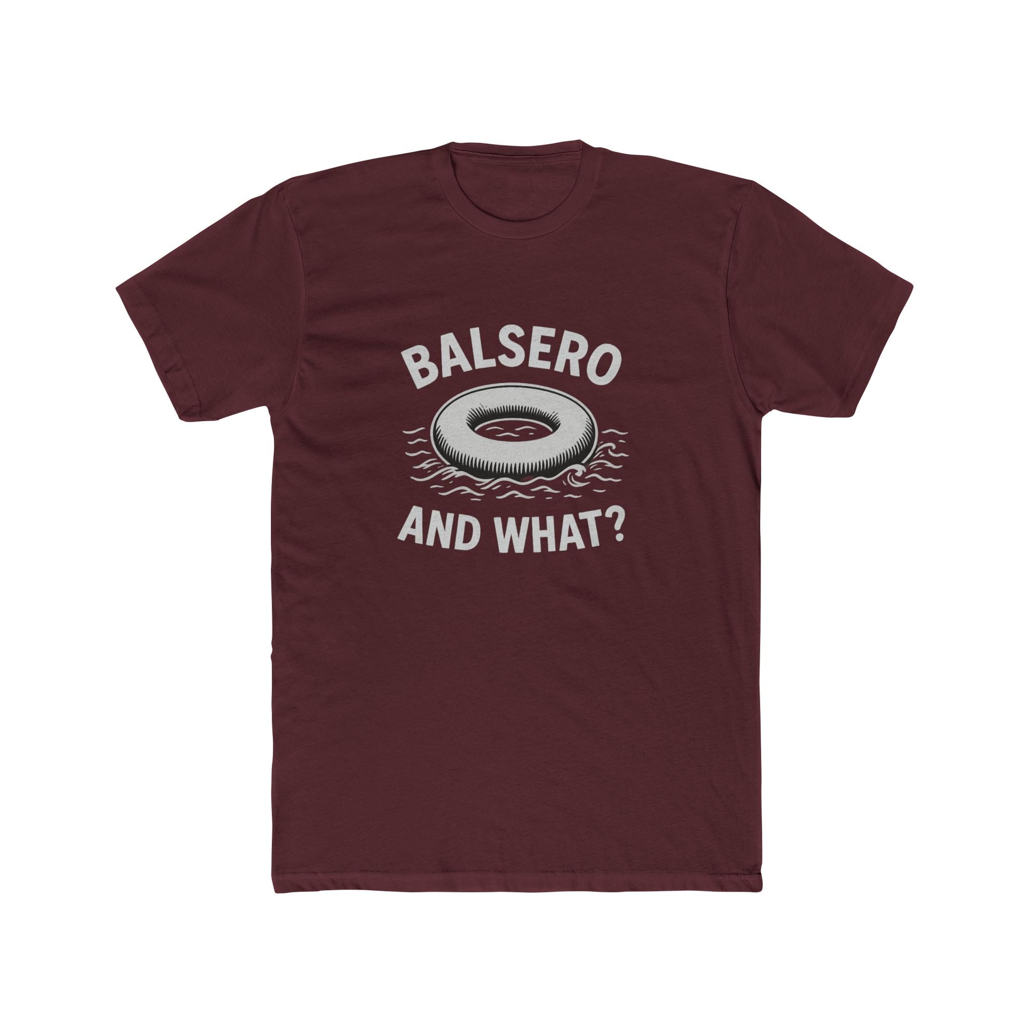 Funny Balsero Cotton Crew Tee - Casual Wear, Gift for Friends, Beach Day, Lounge Tee, Summer Fashion
