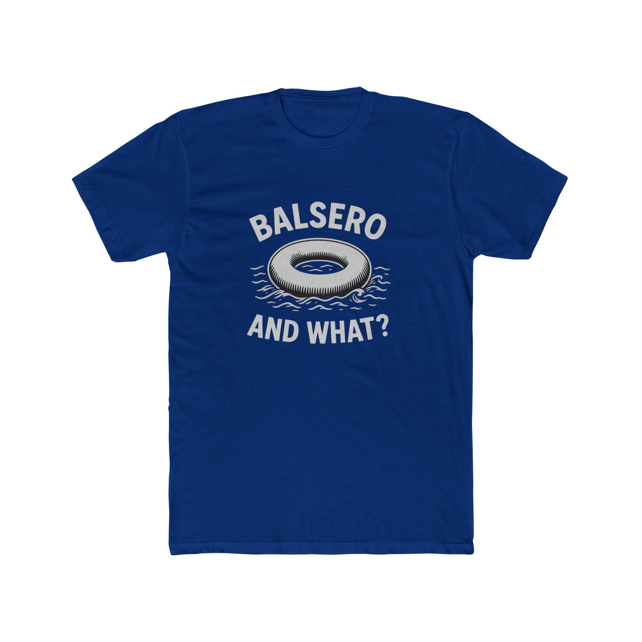 Funny Balsero Cotton Crew Tee - Casual Wear, Gift for Friends, Beach Day, Lounge Tee, Summer Fashion