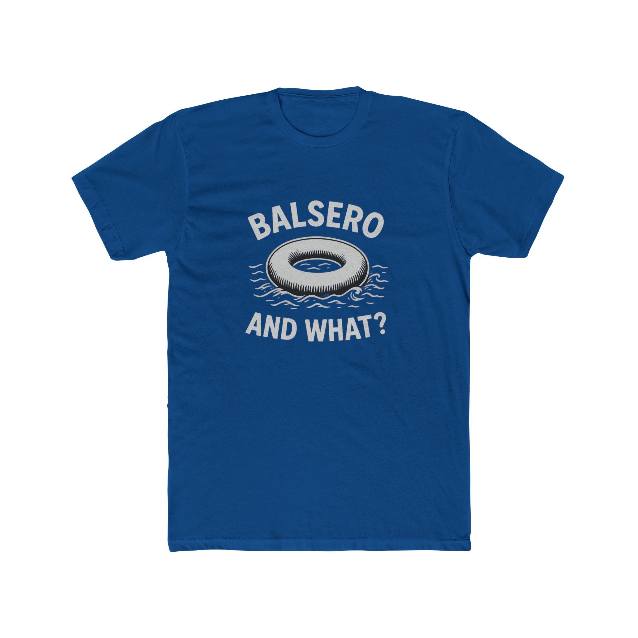 Funny Balsero Cotton Crew Tee - Casual Wear, Gift for Friends, Beach Day, Lounge Tee, Summer Fashion